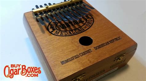 cigar box electric thumb piano|Cigar Box Kalimba Kit .